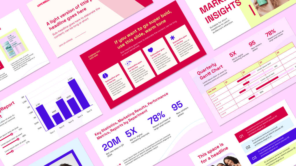 Love Wellness Slide&nbsp;Template