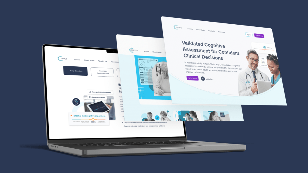 Creyos Rebrand & Website&nbsp;Redesign